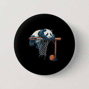 Sketll Panda Bear Drawing Sketll Lover Animal Art  6 Cm Round Badge