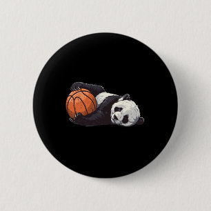 Sketll Panda Bear Sketll Lover Drawing Animal Art 6 Cm Round Badge