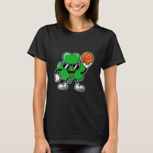 Sketll St Patricks Day Boys Shamrock Kids Toddler T-Shirt
