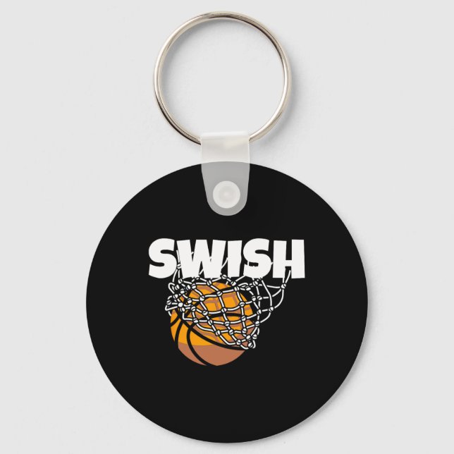 Sketll Swish Matching Photo  Key Ring (Front)