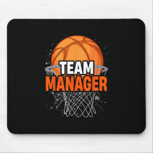 Sketll Team Manager Sports Game Lovers Mouse Mat