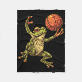 Sketll Toad Artwork Frog Watercolor Sketll Lover  Fleece Blanket