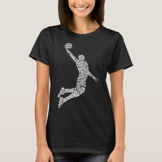 Sketll Typography - Sketll Player Sketll T-Shirt