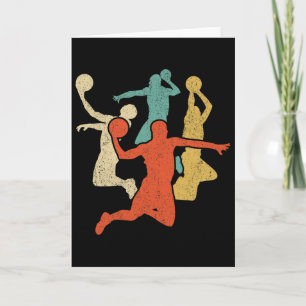 Sketll Vintage Silhouette 60s 70s Retro Gift Team Card