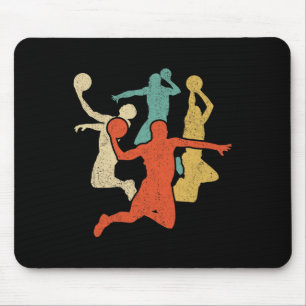 Sketll Vintage Silhouette 60s 70s Retro Gift Team Mouse Mat