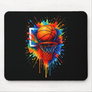 Sketll Water Color Sketll Players Lovers Men Boys Mouse Mat
