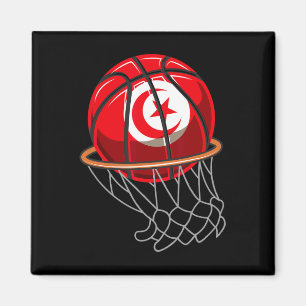 Sketll With Tunisia Flag Magnet