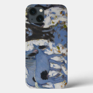 Skewbald Ponies in Winter 2012 iPhone 13 Case