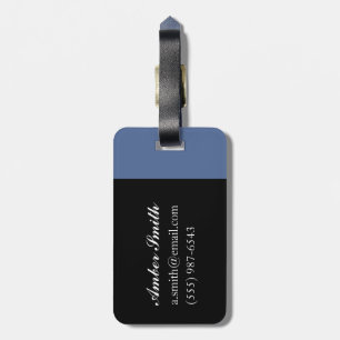 Skewbald Ponies in Winter 2012 Luggage Tag