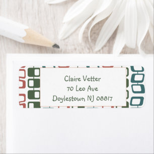 Skewed Rectangles Label