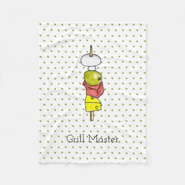 Skewer Fleece Blanket (Front)