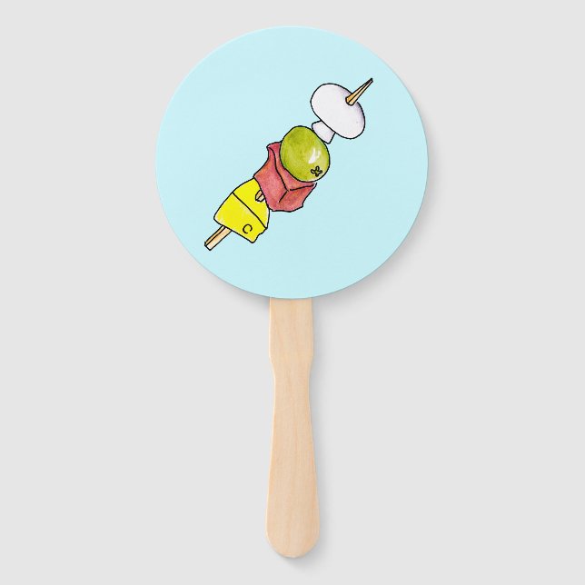 Skewer Hand Fan (Front)