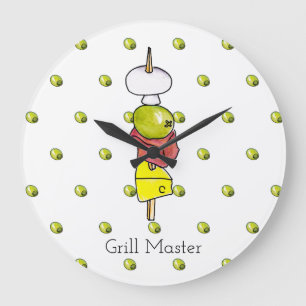 Skewer Large Clock