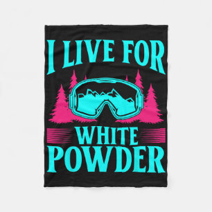 Ski 90s 80s Ski Outfit Retro Skiing Fleece Blanket