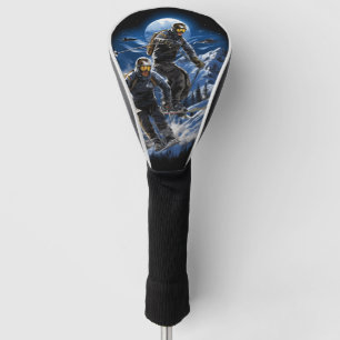 Ski Action Golf Head Cover