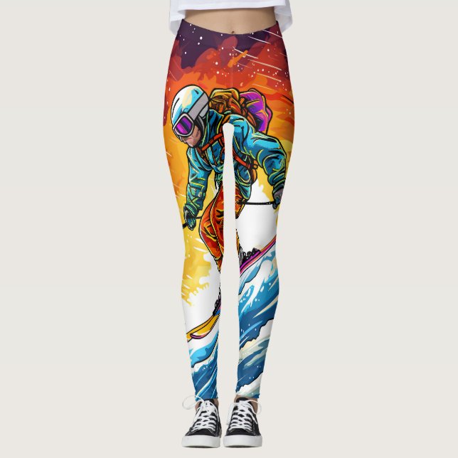 Ski Action Leggings (Front)
