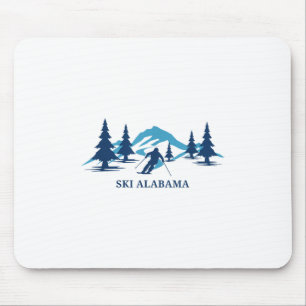Ski Alabama Ski Resort Skiing Skier _1 Mouse Mat