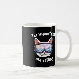 Ski And Snowboarding Mountain Lover Design Snowboa Coffee Mug