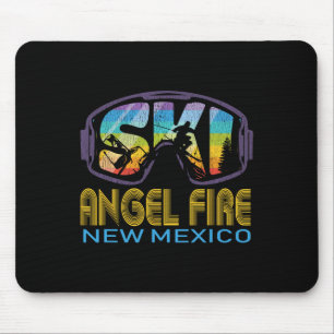 Ski Angel Fire New Mexico Skiing Vacation  Mouse Mat