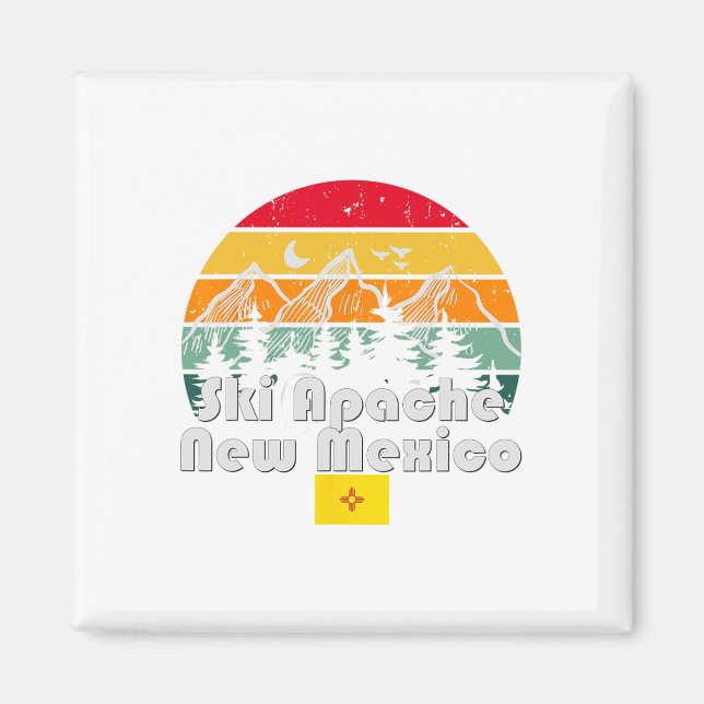Ski Apache New Mexico  Magnet (Front)