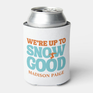 Ski Après Winter Bachelorette Party Turquoise  Can Cooler