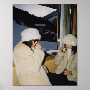 Ski Art Print