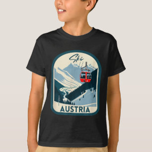 Ski austria retro vintage style austrian skiing T-Shirt