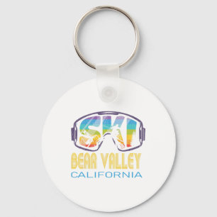 Ski Bear Valley California Skiing Vacation  Key Ring