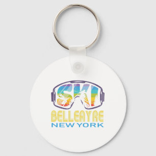 Ski Belleayre New York Skiing Vacation  Key Ring