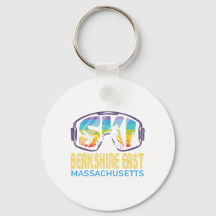 Ski Berkshire East Machusetts Skiing Vacation Key Ring