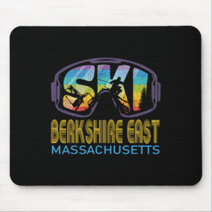 Ski Berkshire East Machusetts Skiing Vacation Mouse Mat