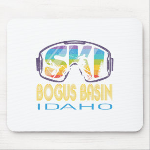 Ski Bogus Sin Idaho Skiing Vacation Mouse Mat