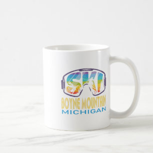 Ski Boyne Mountain Michigan Skiing Vacation Coffee Mug
