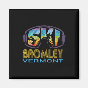 Ski Bromley Vermont Skiing Vacation Magnet
