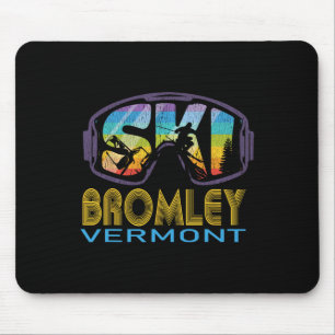 Ski Bromley Vermont Skiing Vacation Mouse Mat