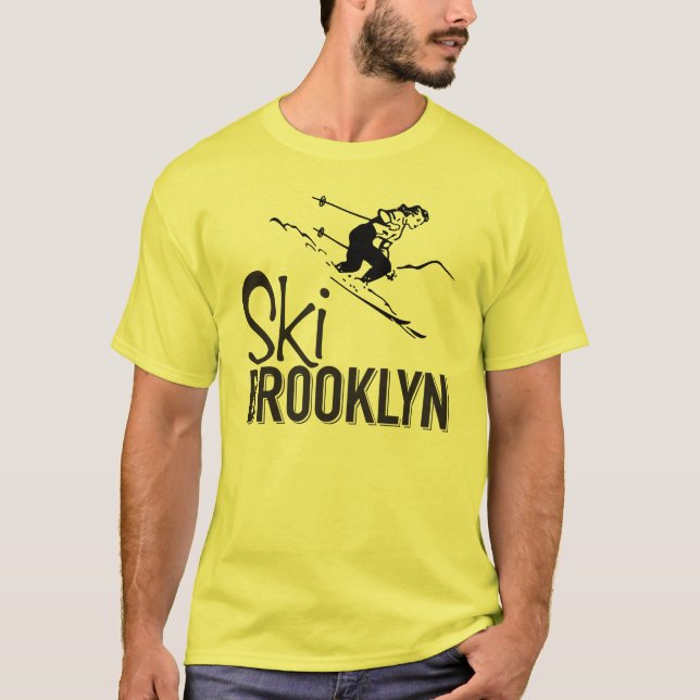 Ski Brooklyn T-Shirt (Front)