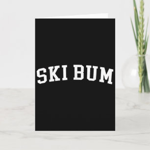 Ski Bum Card