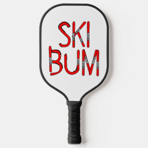 Ski Bum Skis Pickleball Paddle