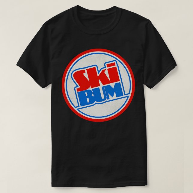 Ski Bum T-Shirt (Design Front)