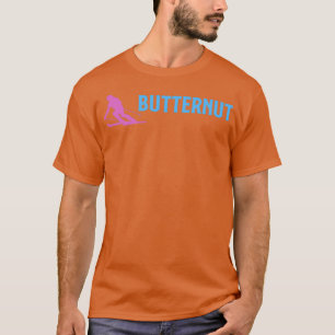 Ski Butternut Retro Butternut Mountain Resort Skii T-Shirt