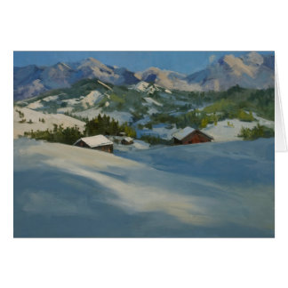 Ski Cabins in the Mountains