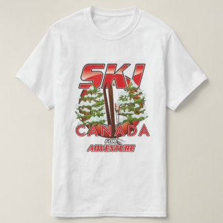 Ski Canada For adventure logo T-Shirt