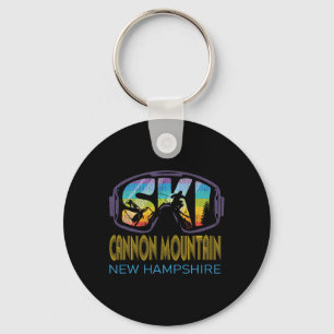 Ski Cannon Mountain New Hampshire Skiing Vacation  Key Ring