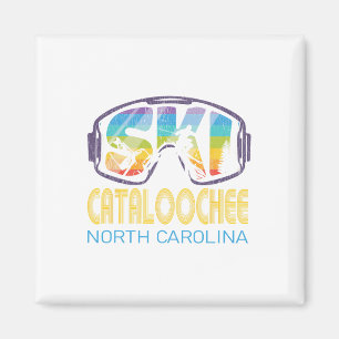 Ski Cataloochee North Carolina Skiing Vacation Magnet