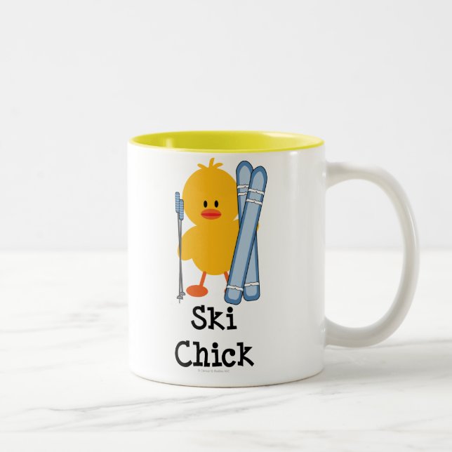 Ski Chick Mug (Right)