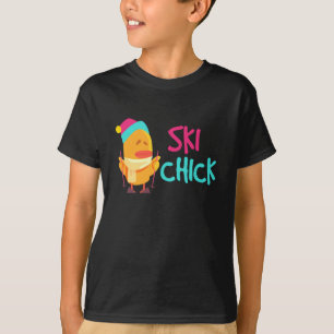 Ski Chick Skiing Winter Sports Chicks T-Shirt