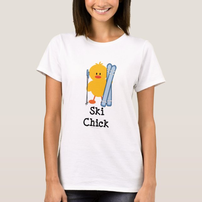 Ski Chick T shirt (Front)