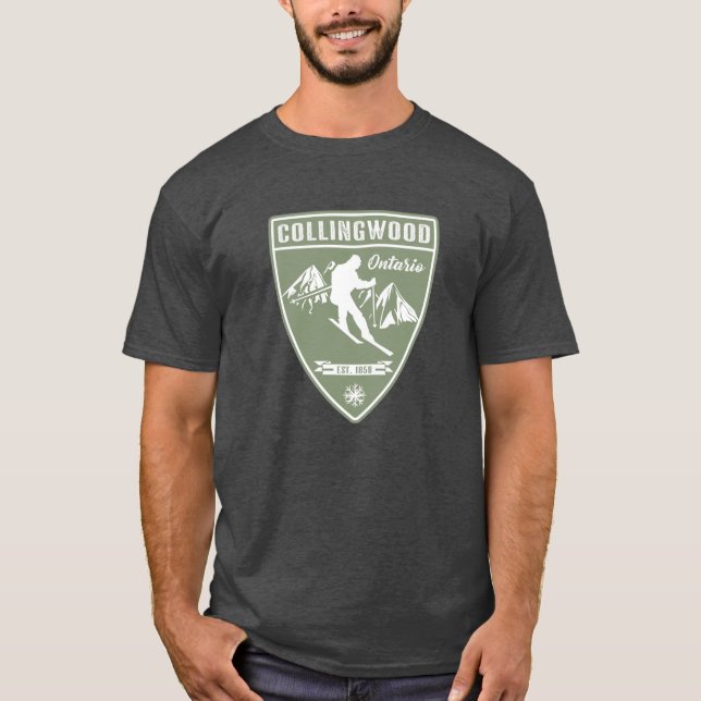 Ski Collingwood Ontario T-Shirt (Front)