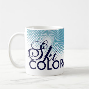 ski colorado coffee mug