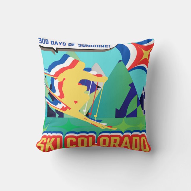 SKI Colorado  Cushion (Front)
